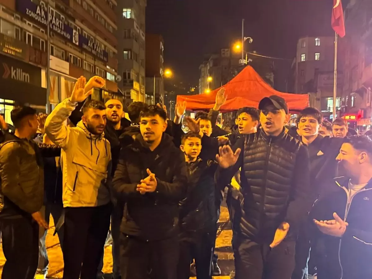 Zonguldakspor taraftarları bahis soruşturması sonrası adalet çağrısı yaptı