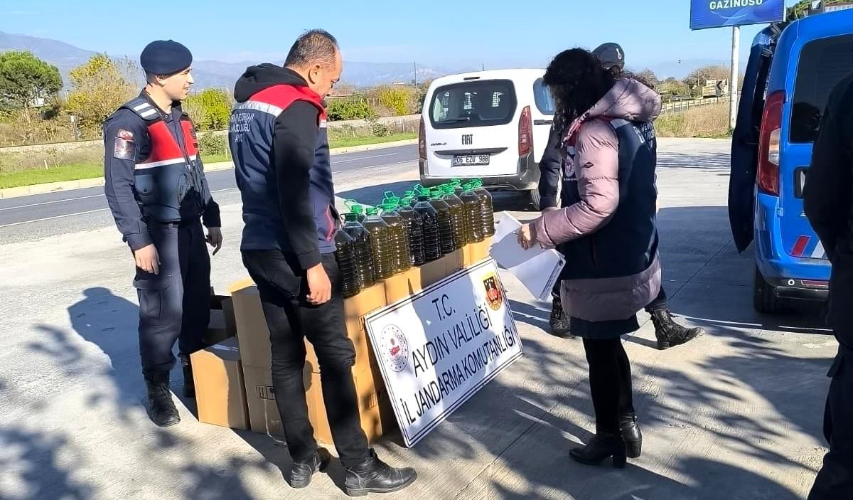 Köşk\'te Kaçak Yağ Ele Geçirildi