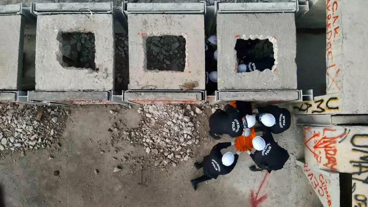 Tekirdağ\'da Arama Kurtarma Eğitimi