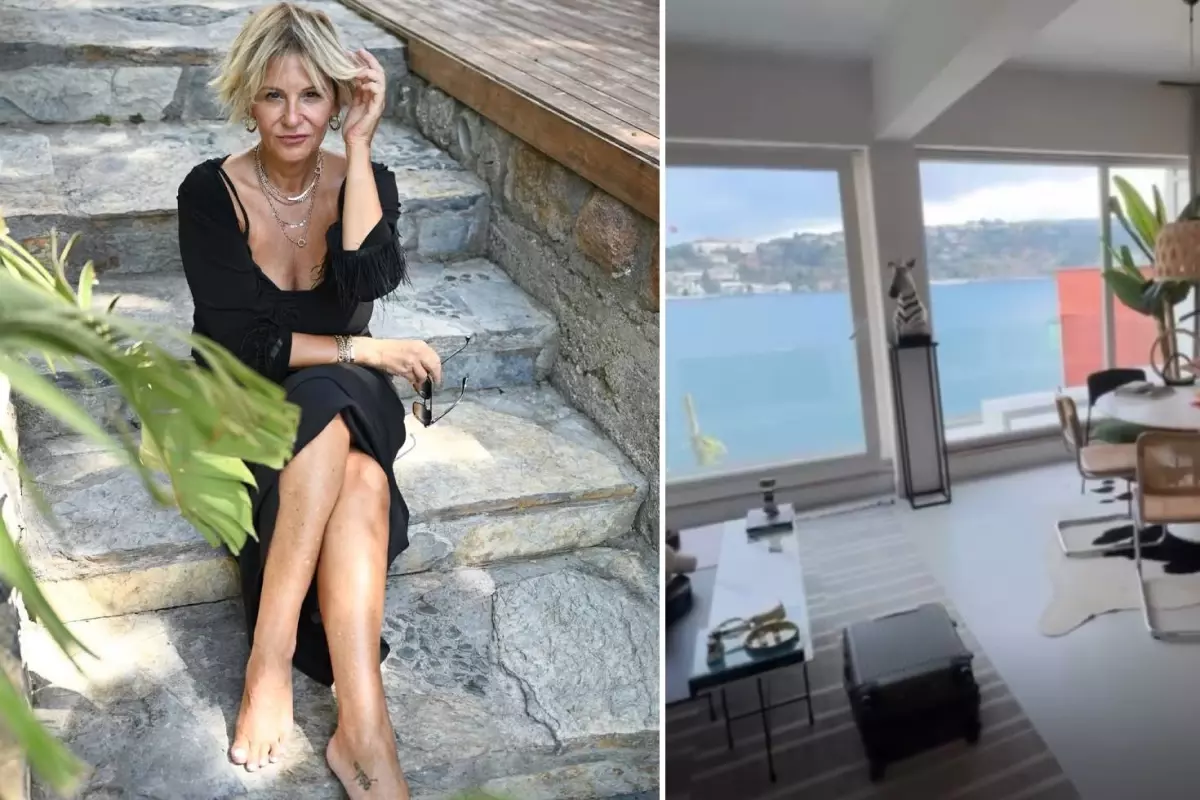 Ayşe Arman boğaz manzaralı evinin kapılarını açtı! 