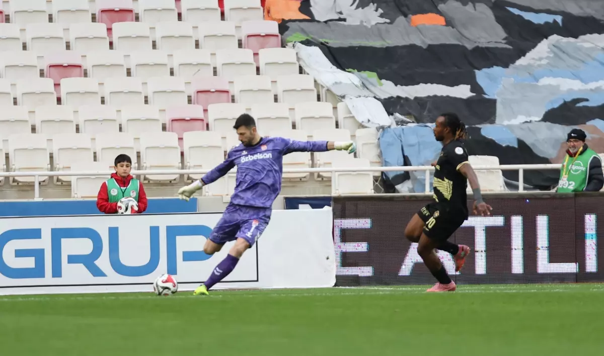 Sivasspor ve Çorum FK Berabere Kaldı