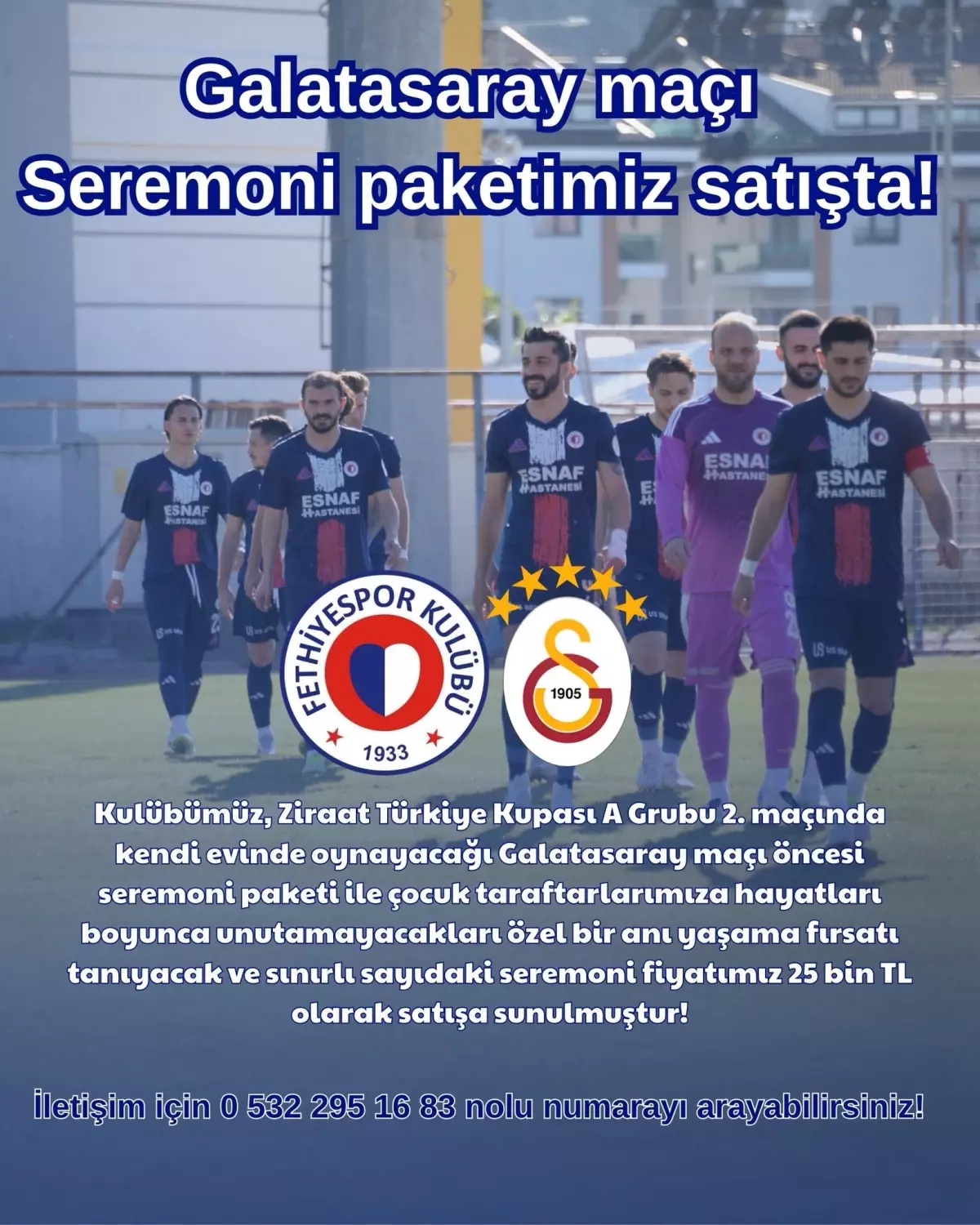 Fethiyespor\'dan Çocuklara Özel Seremoni Paketi