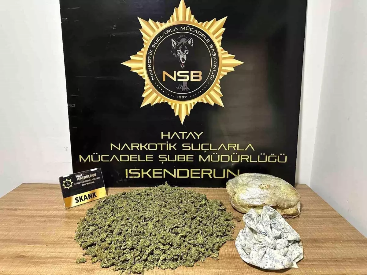 İskenderun\'da Uyuşturucu Operasyonu