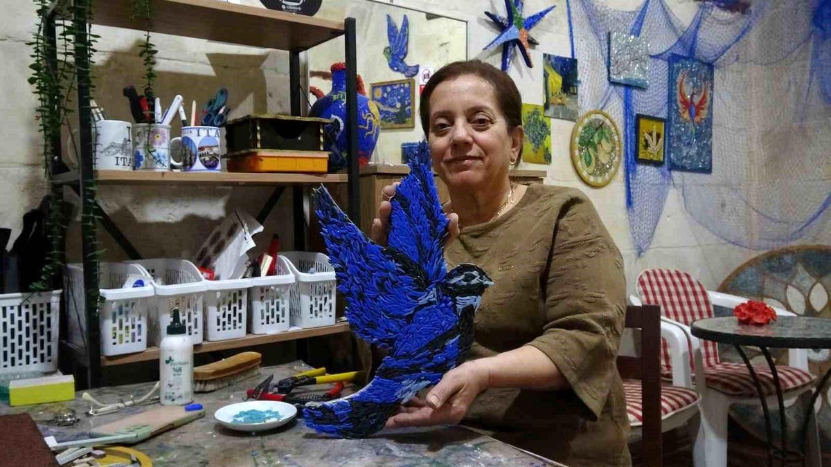 Ayşegül Yener\'in Mozaik Sanatı
