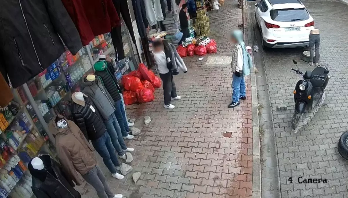 Iğdır\'da Çocuklardan Hırsızlık Eylemi