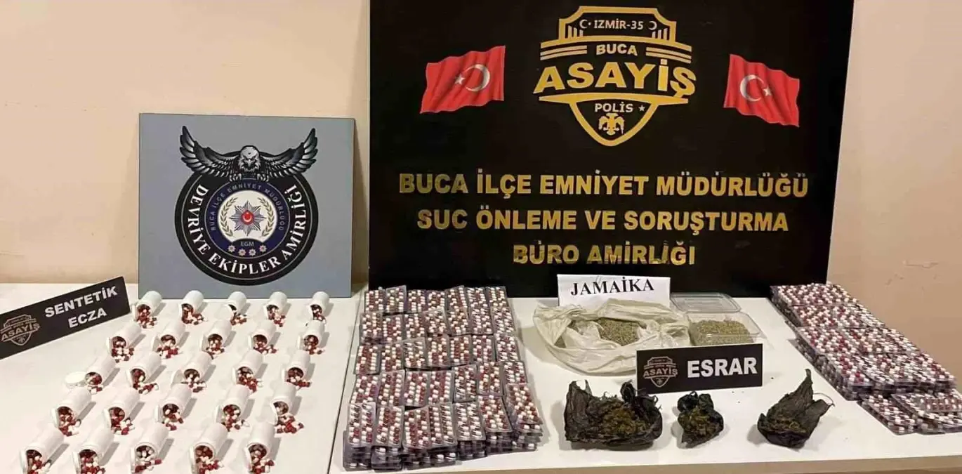 İzmir\'de Uyuşturucu Operasyonu: 1 Gözaltı