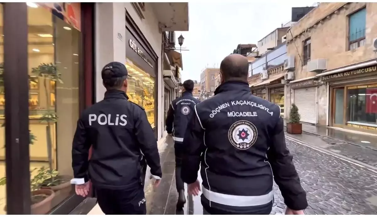 Mardin\'de Düzensiz Göçle Mücadele Denetimi