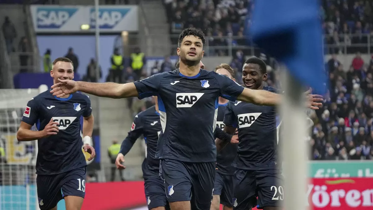 Hoffenheim, Hamburg\'u 4-1 Mağlup Etti