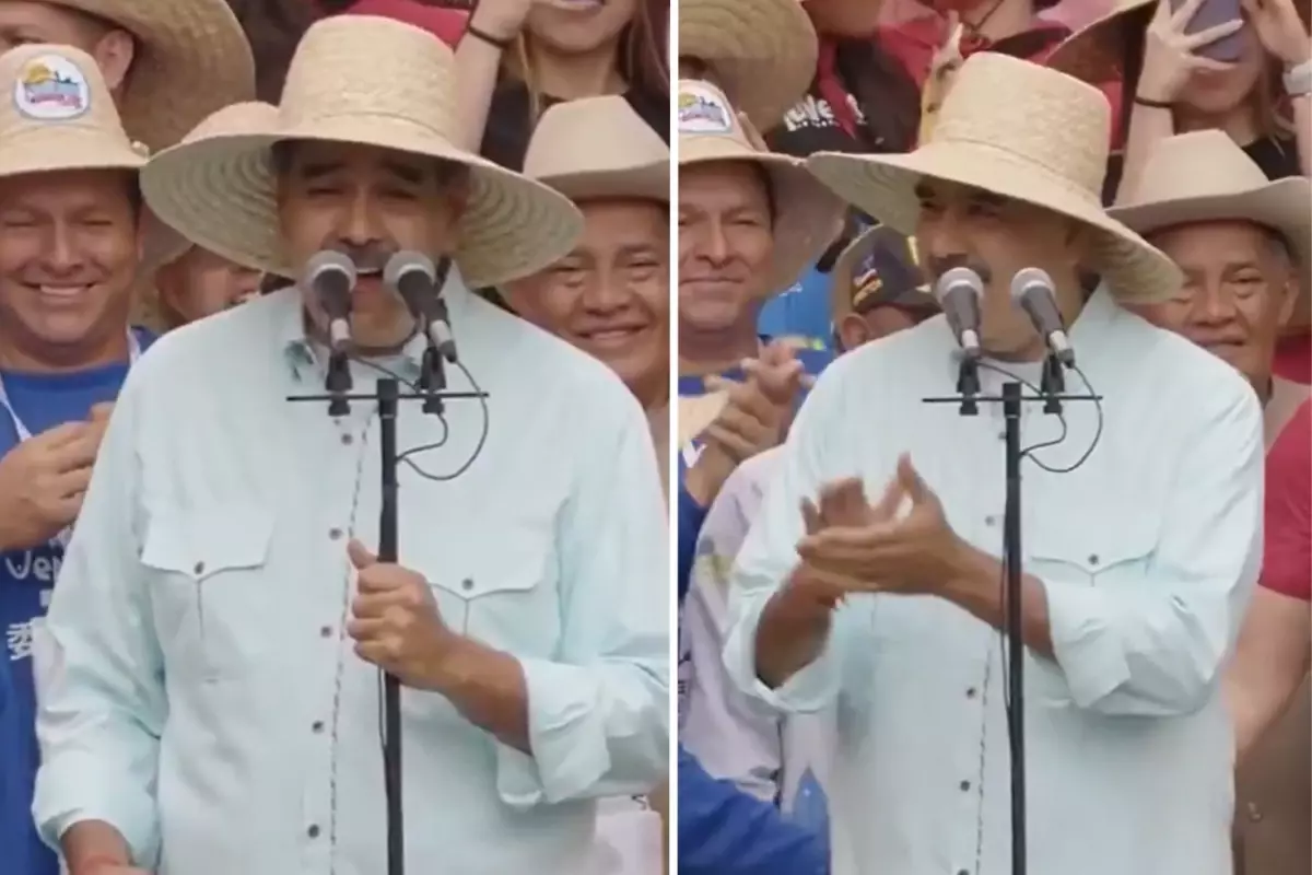 Venezuela lideri Maduro\'dan ABD\'ye şarkılı mesaj: Don\'t worry be happy