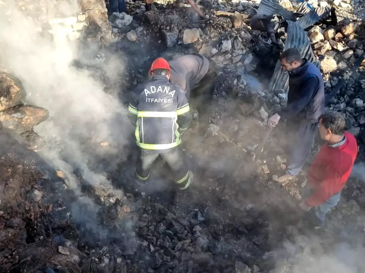 Adana\'da Yangında 85 Yaşındaki Kadın Hayatını Kaybetti