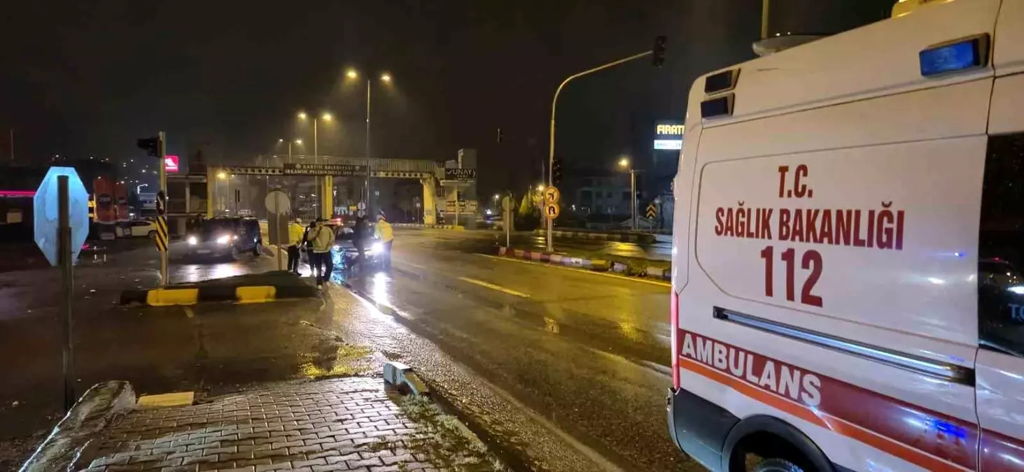 Bartın\'da Gece Üç Kaza! Tek Yaralı Köpek