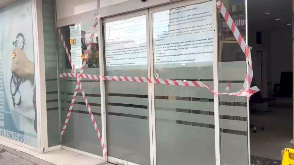 Özel Okmeydanı Hastanesi\'ne Saldırı