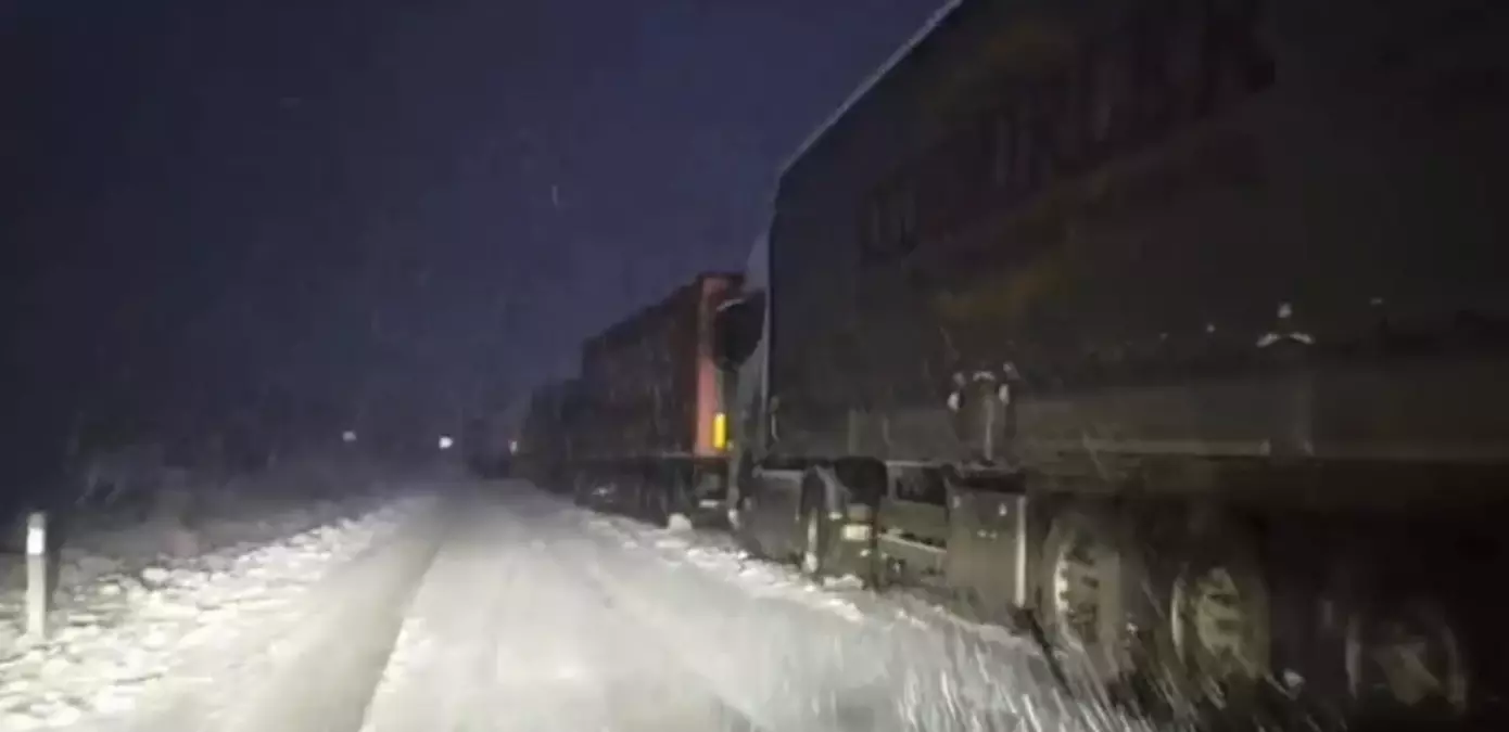 Posof\'ta Kar Yağışı Ulaşımı Olumsuz Etkiledi