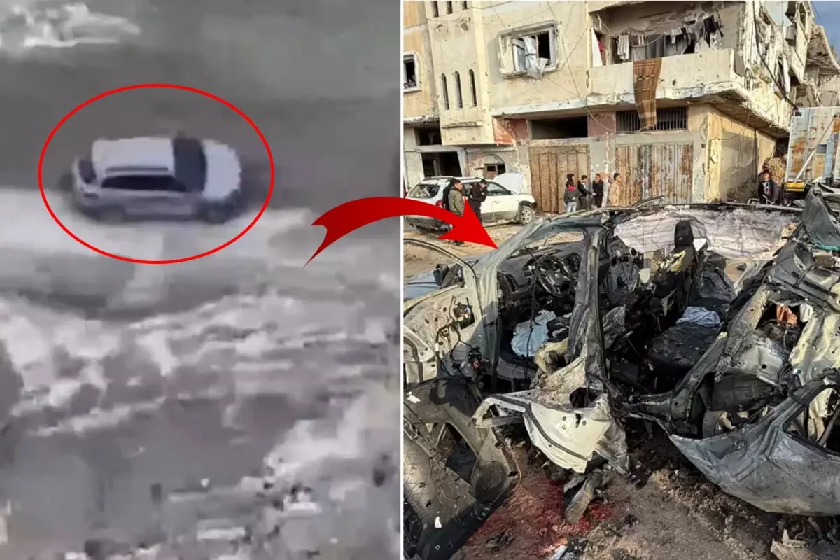 İsrail\'den Hamas komutanına suikast! Görüntüleri paylaştılar