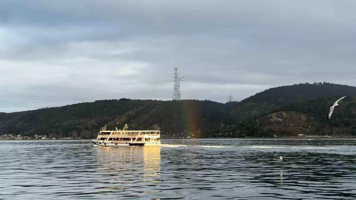 İstanbul\'da Gökkuşağı Manzarası