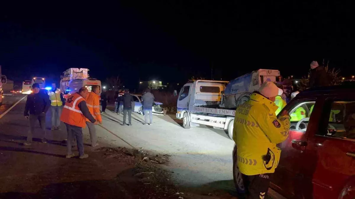 Kayseri\'de 4 Araçla Kaza: 7 Yaralı