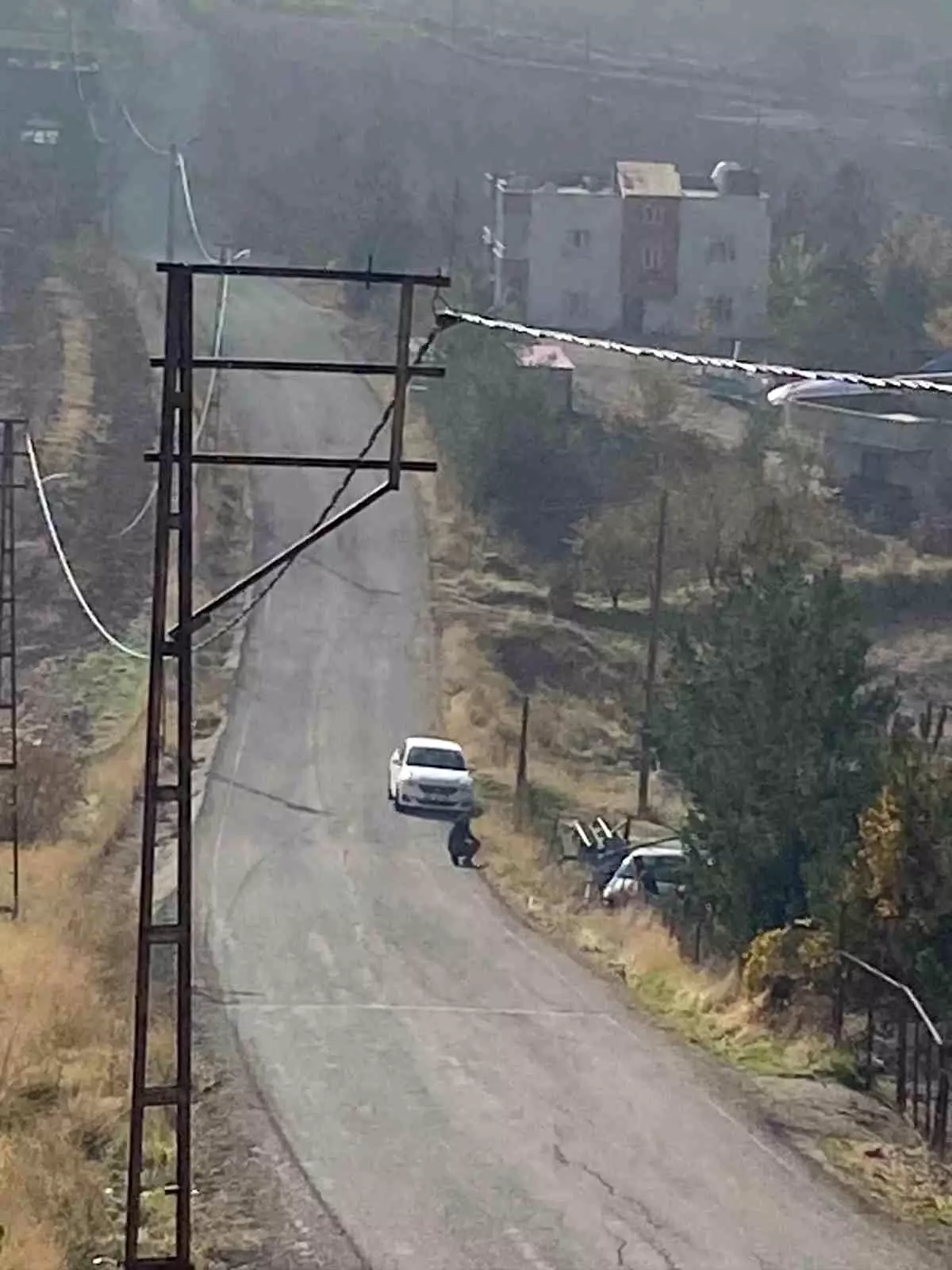 Kurtalan\'da Otomobil Kaza Yaptı