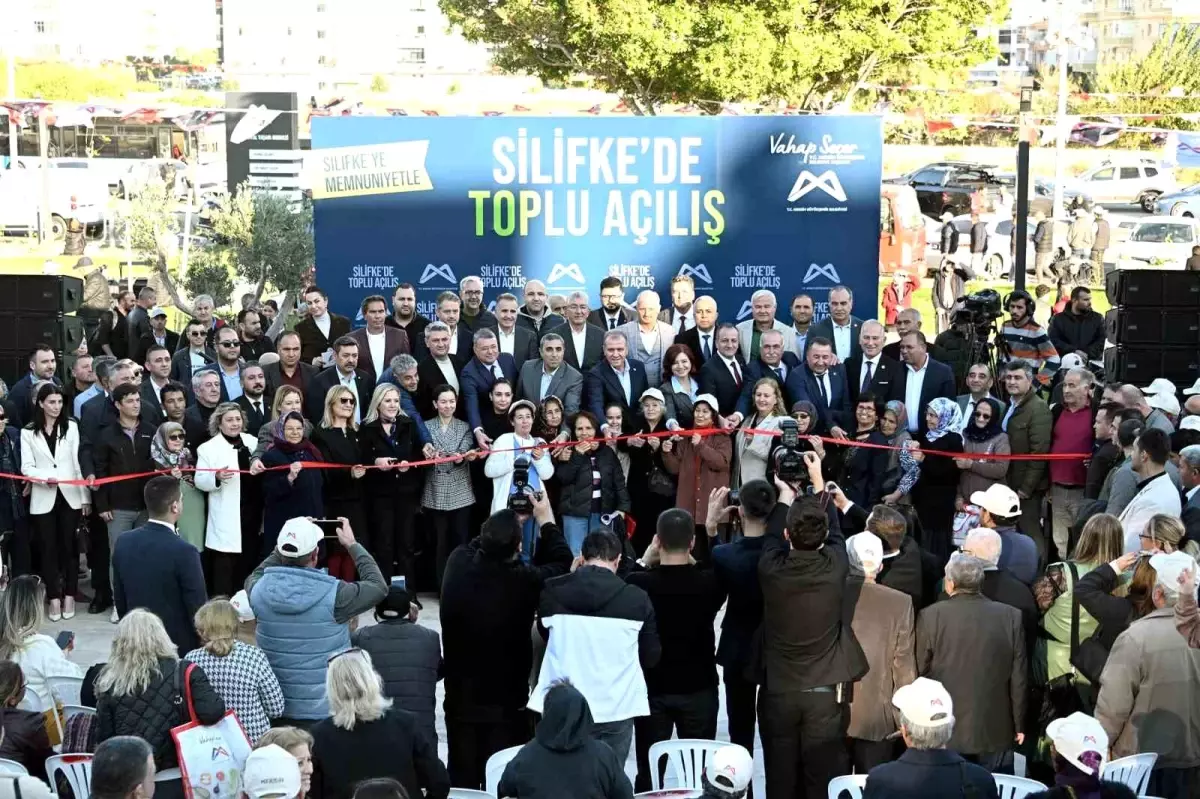 Silifke\'de 3 projenin toplu açılışı yapıldı