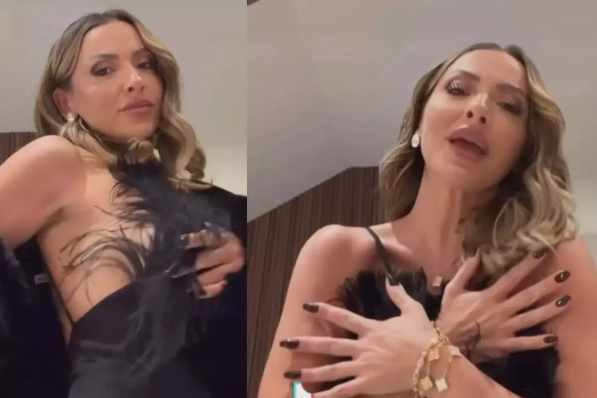 2025\'e böyle veda etti! Hadise\'nin kıvrak dansı kadar dekoltesi de olay