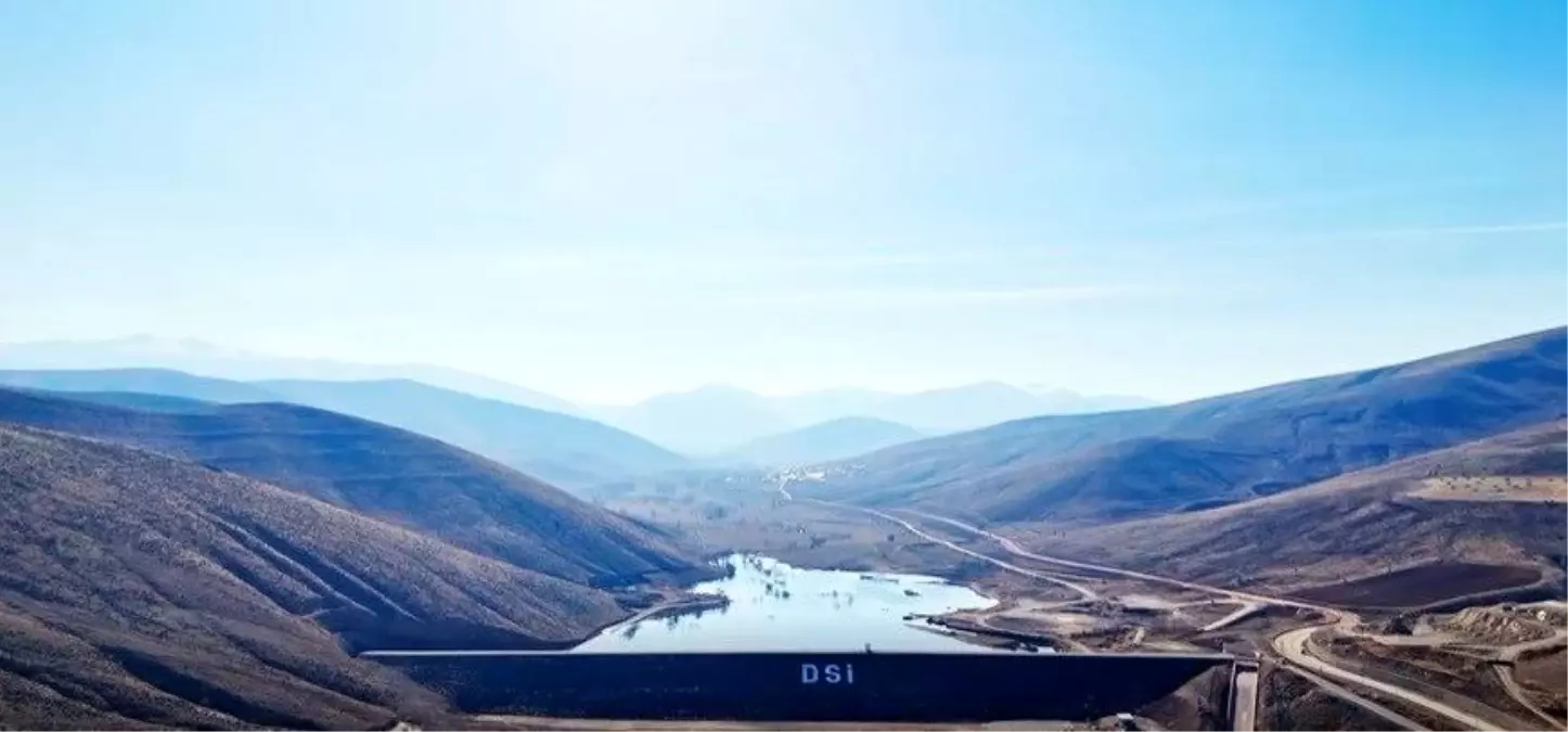 Bayburt\'ta Yelpınar Göleti Su Tutmaya Başladı