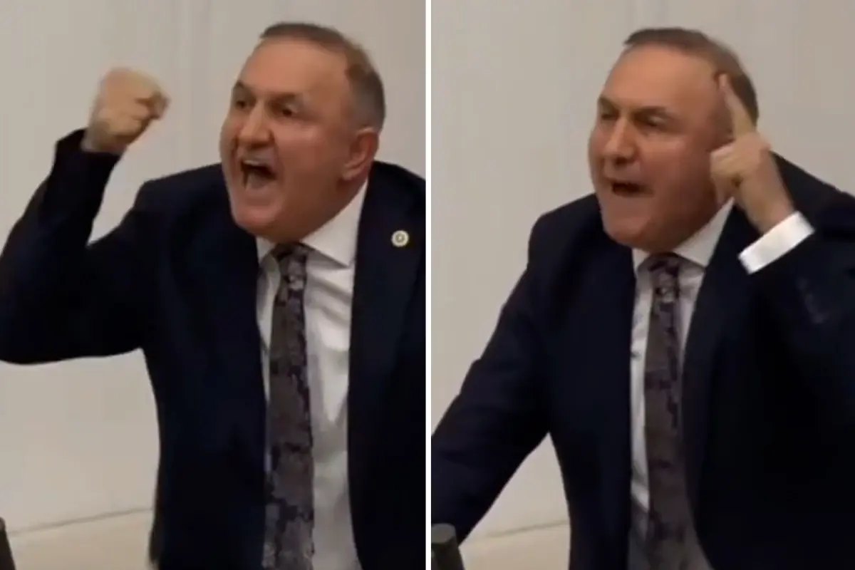 DEM sıralarını ayağa kaldıran sözler: Masaya vura vura ''Öcalan şerefsizdir'' dedi