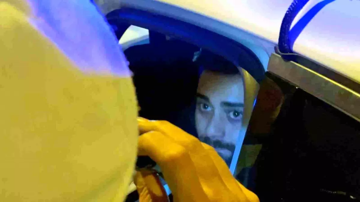 Kayseri\'de kaçan sürücü yakalandı