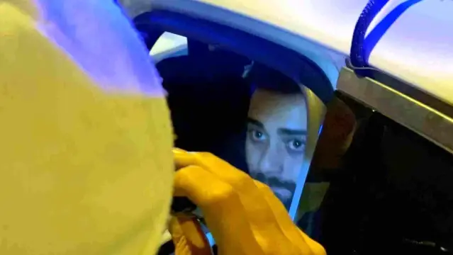 Kayseri'de kaçan sürücü yakalandı