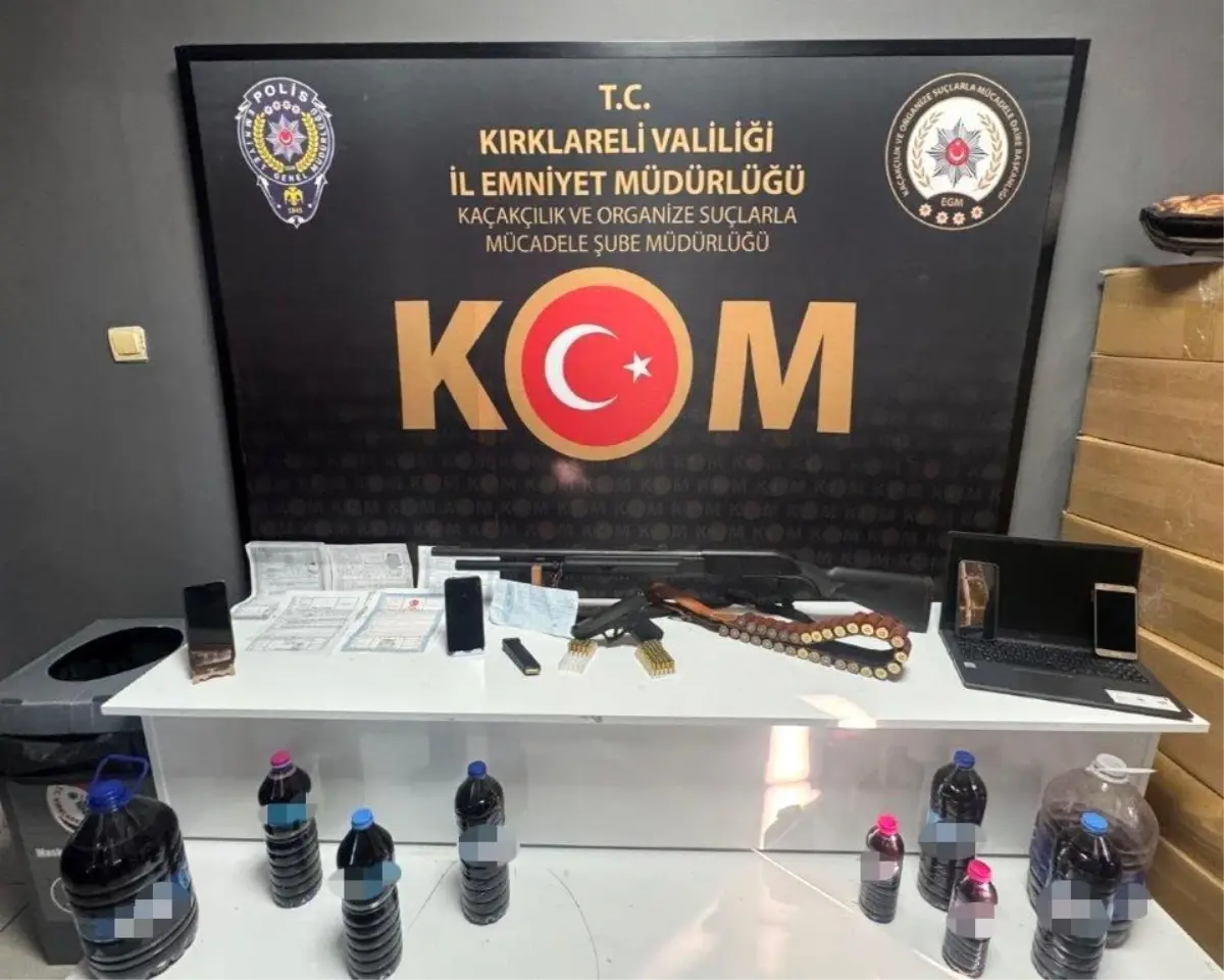 Mali Suç Operasyonunda 8 Gözaltı