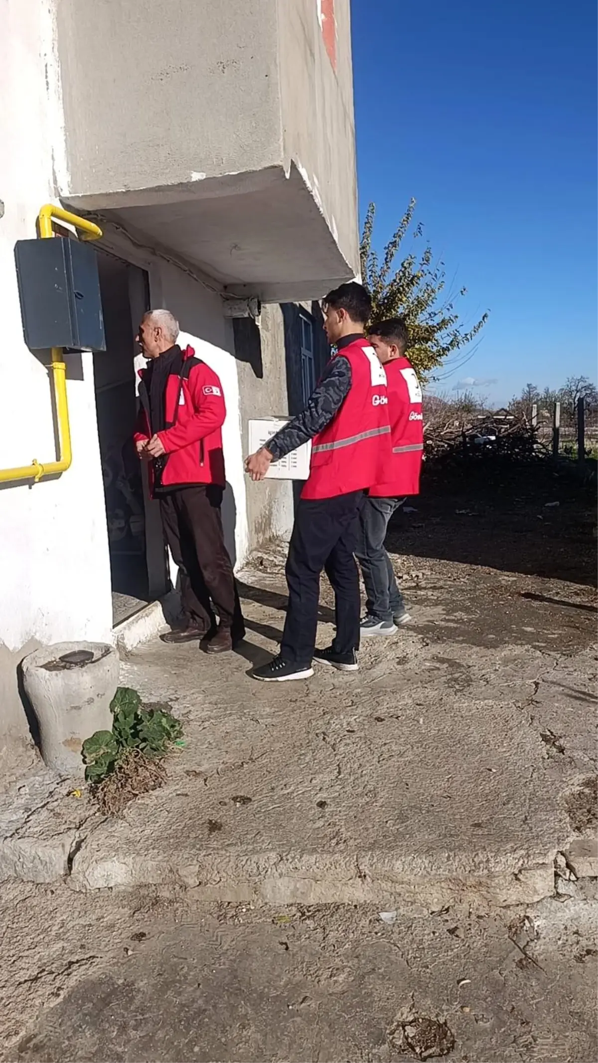 Lise öğrencilerinden anlamlı destek