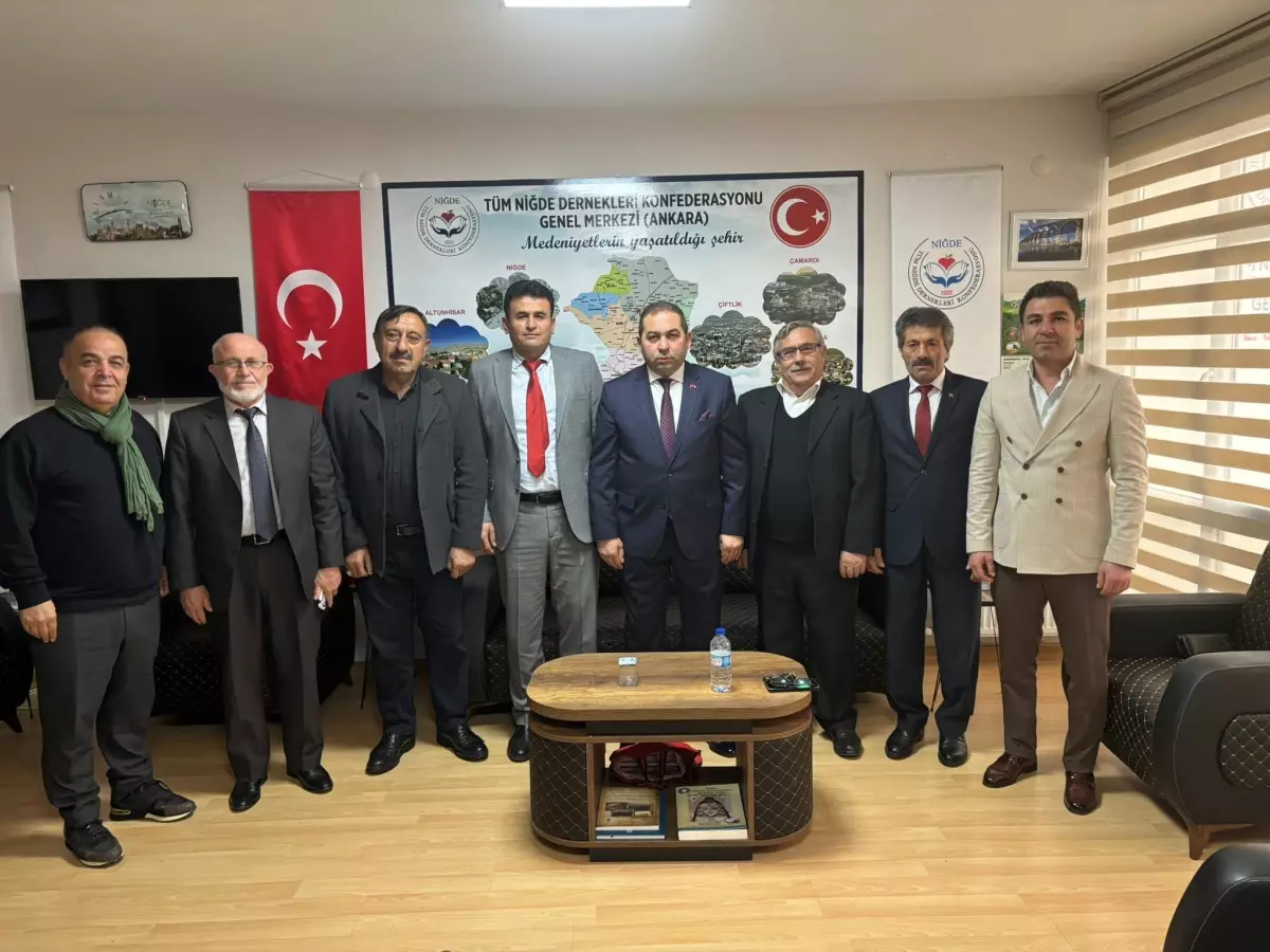Niğdeliler Konfederasyonu\'nda Avşar Başkan Güven Tazeledi