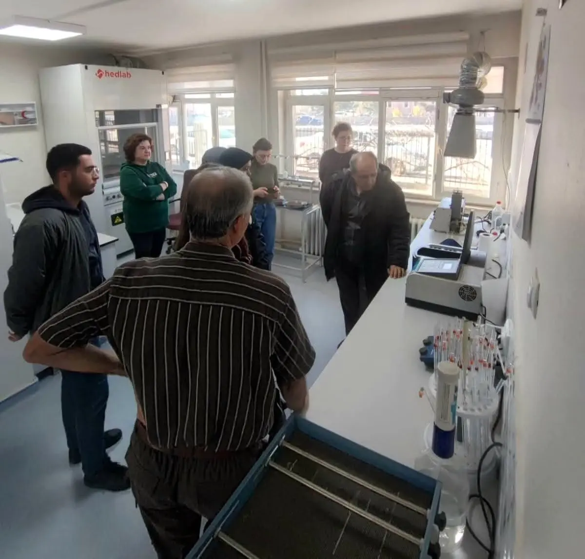 Öğrenciler Laboratuvarı Ziyaret Etti