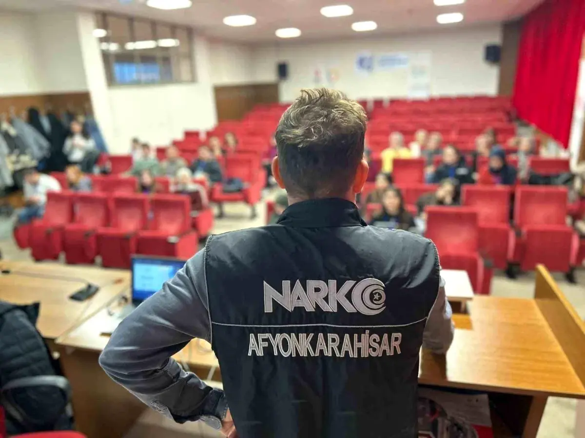 Afyon\'da Uyuşturucu ile Mücadele Eğitimi