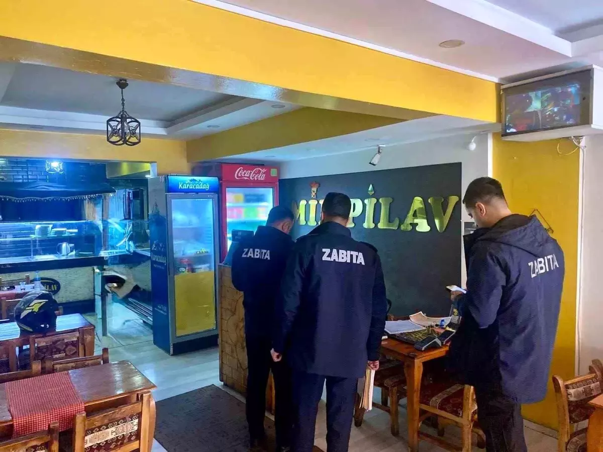 Siirt\'te 4 iş yerine toplam 7 bin 171 lira idari yaptırım uygulandı