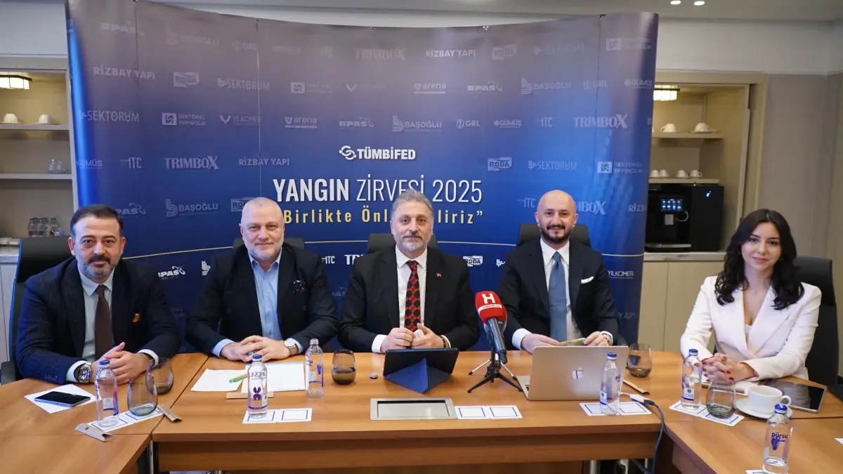 Uluslararası Yangın Zirvesi Öncesi TÜMBİFED\'ten Net Mesaj: Yangınları birlikte önleyebiliriz