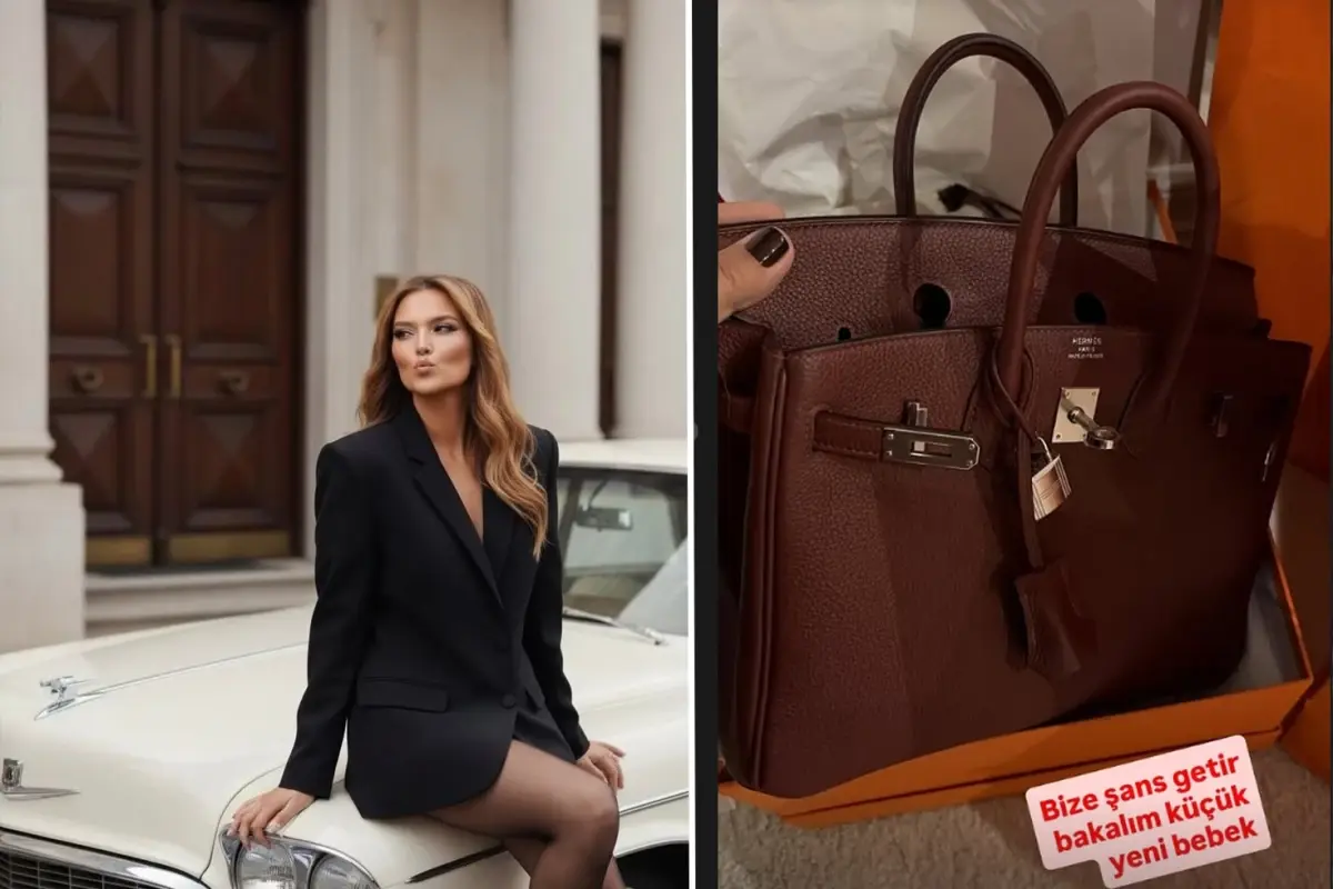 Demet Akalın\'ın lüks çantasının fiyatı dudak uçuklattı