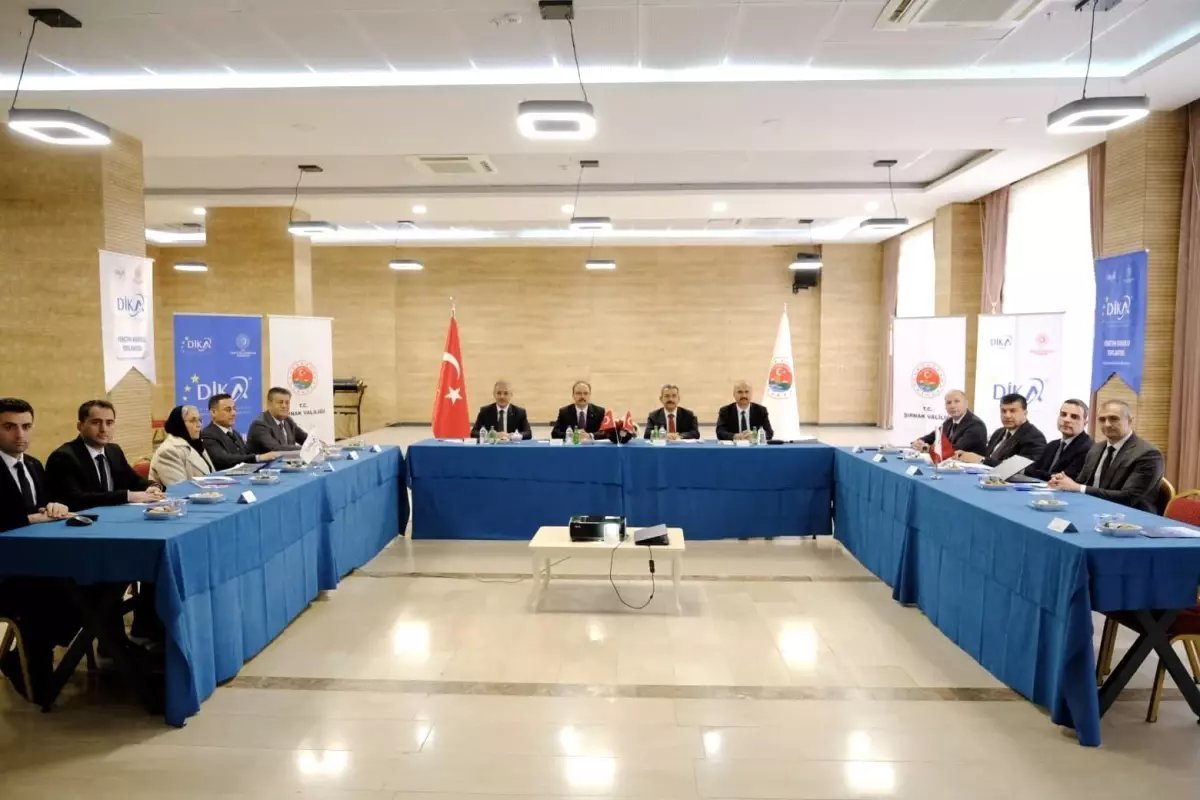 DİKA Yönetim Kurulu Şırnak\'ta toplandı