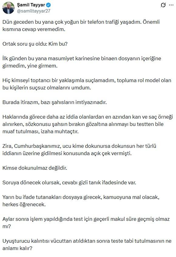 Ersoy'la ilgili iddialardan daha ağır isim kim? Tayyar'ın yeni açıklaması daha ilginç
