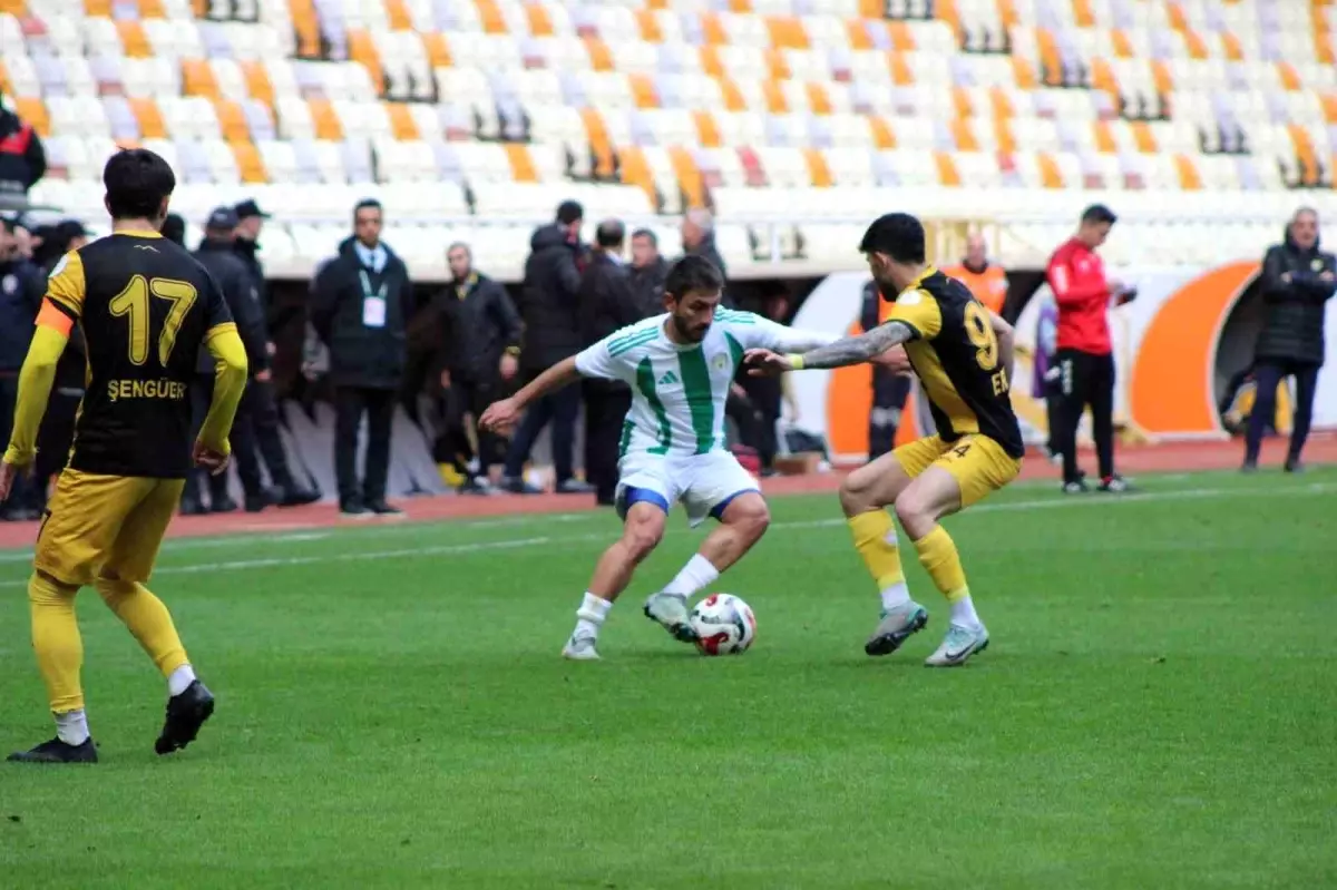 Malatya Yeşilyurtspor ve Ağrı 1970 SK Golsüz Beraberlik