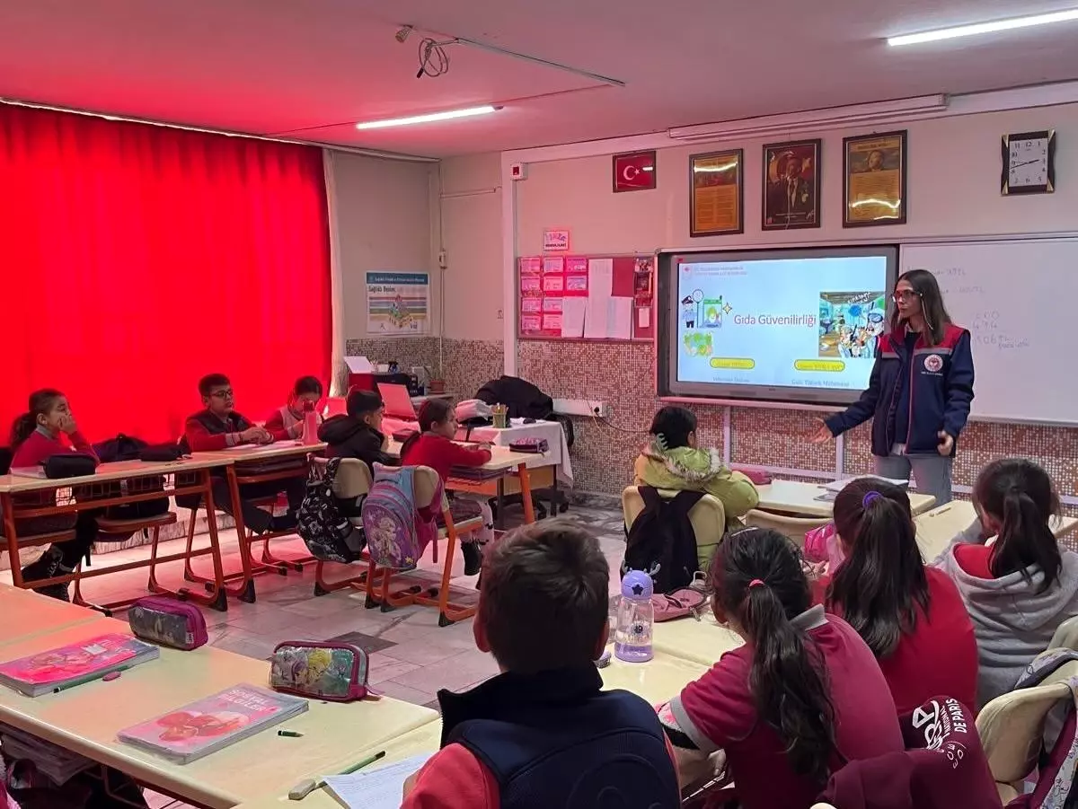 Salavatlı İlkokulu\'nda Gıda Güvenliği Eğitimi
