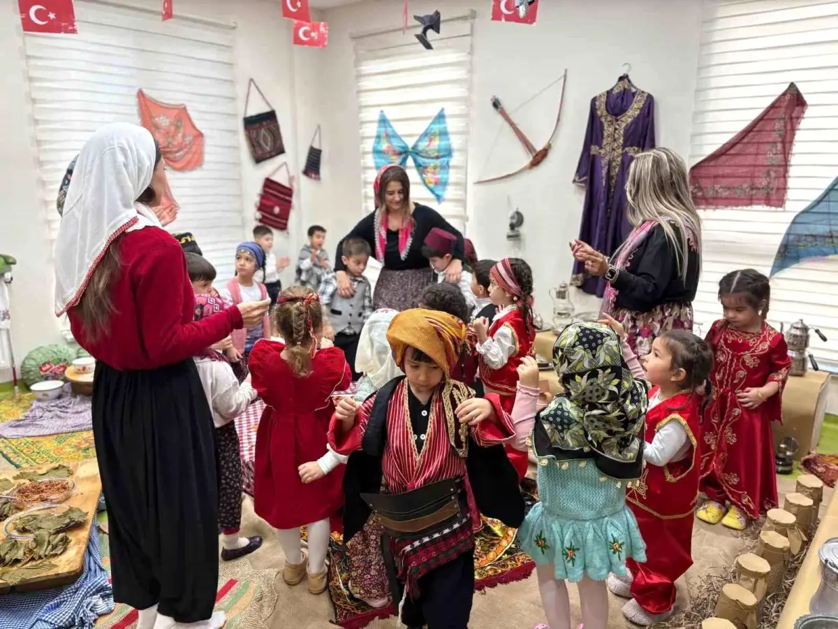 Sincan Belediyesi kreşlerinde yerli malı haftası heyecanı