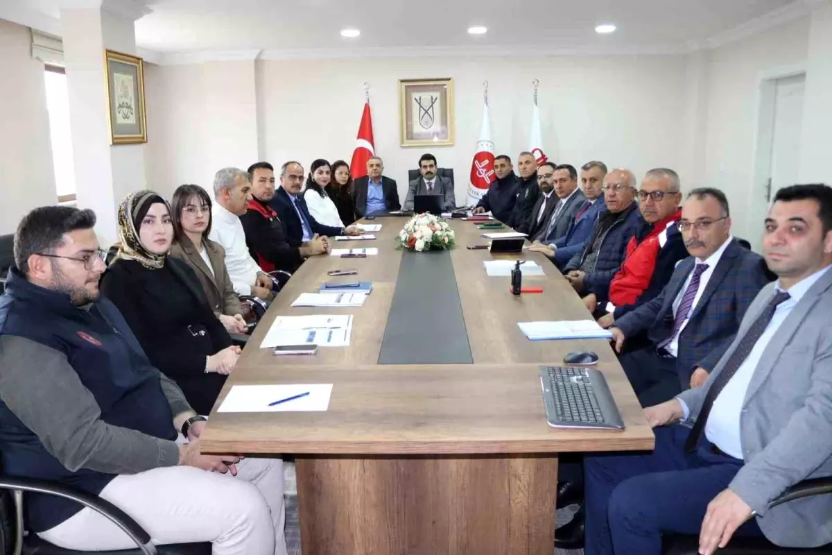 Tomarza\'da Afet Koordinasyon Toplantısı