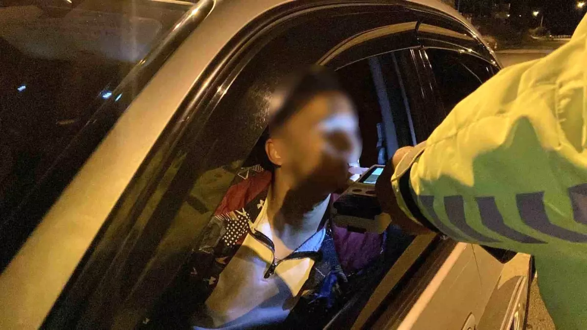 Alkollü Sürücüye Ceza ve Ehliyetine El Konuldu