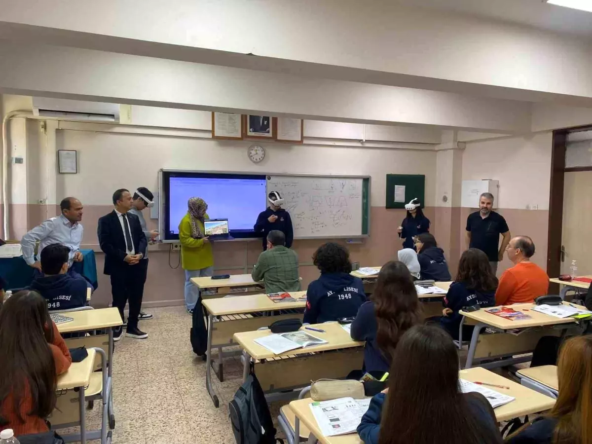 Aydın Lisesi\'nde Sanal Gerçeklik İle Geleceğin Eğitimi