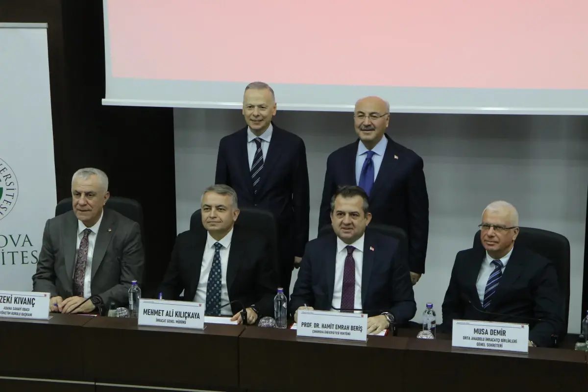 Adana\'da İhracat ve Ekonomi Vurgusu