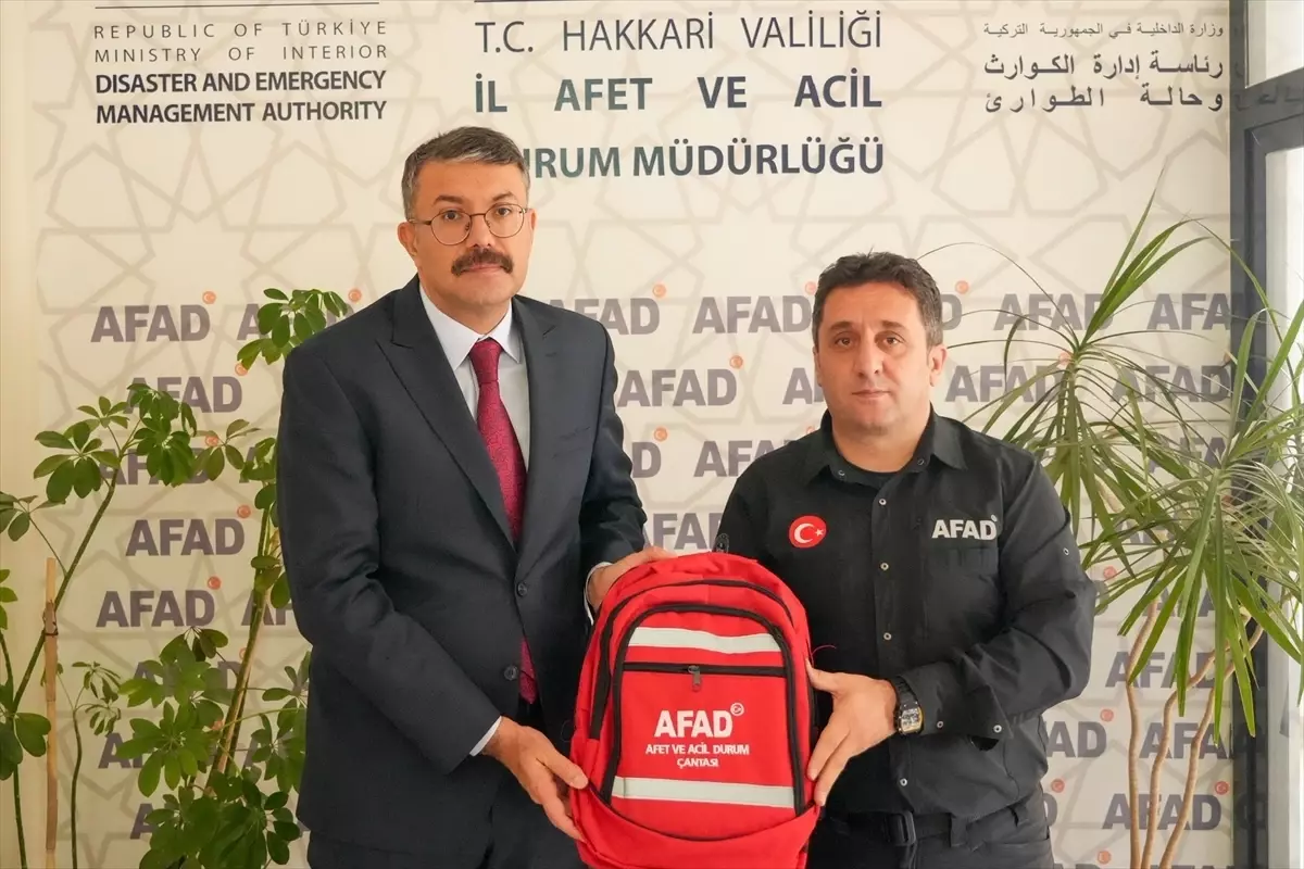 Vali Çelik\'ten AFAD Ziyareti