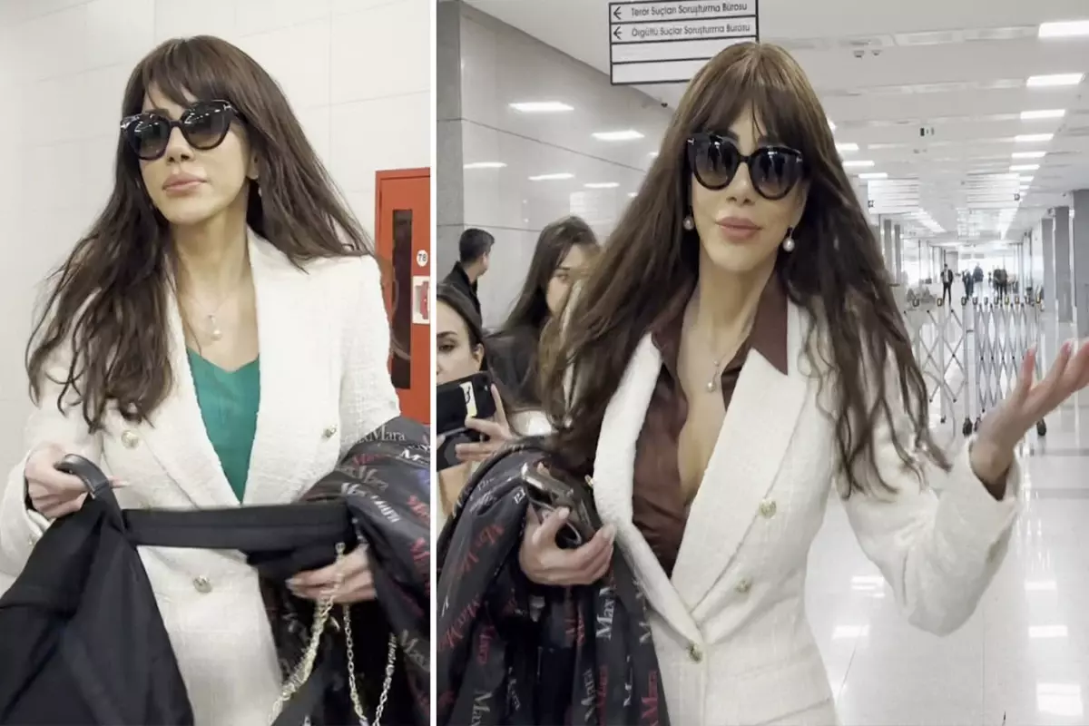 İfade vermek için adliyeye gelen Ela Rümeysa Cebeci, lavaboda kıyafetini değiştirdi