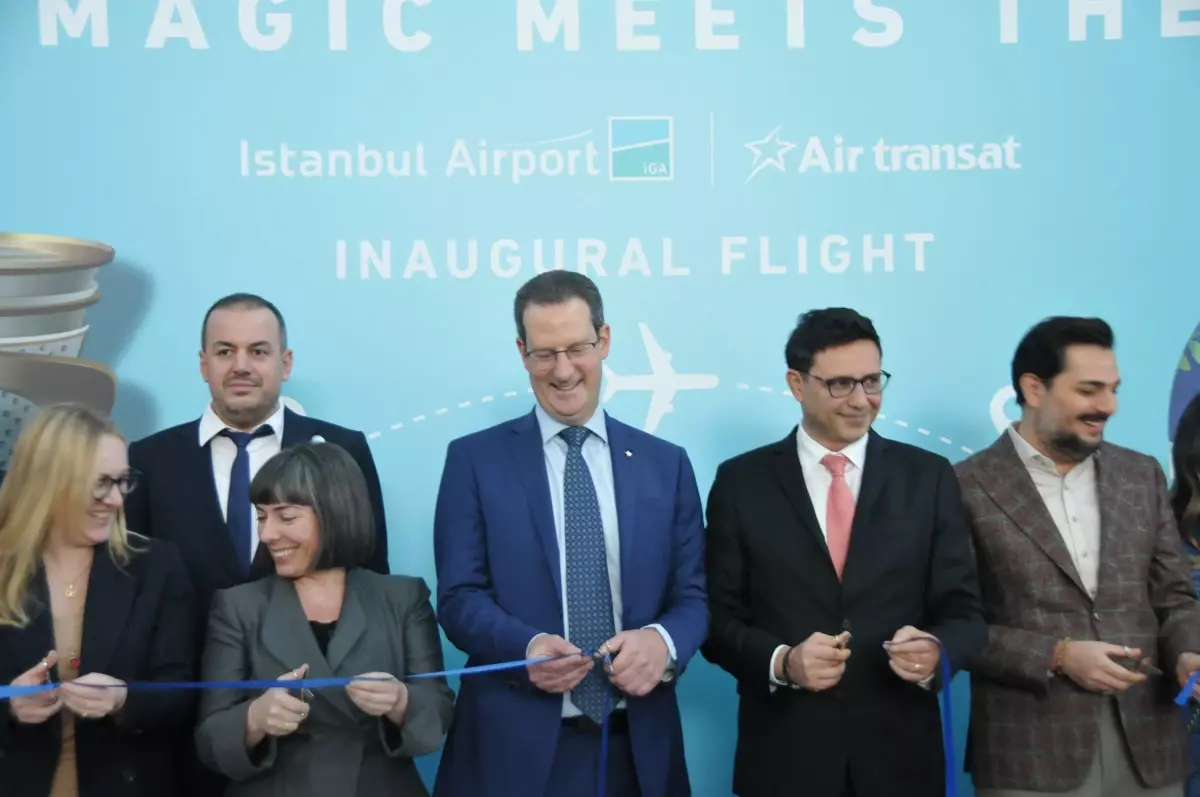 Air Transat, İstanbul\'a Uçuşlara Başladı