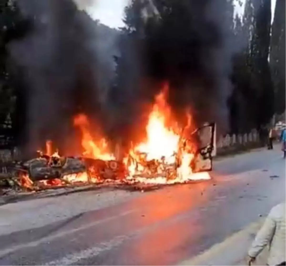 Kazada Aydın'da 2 kişi yaralandı.