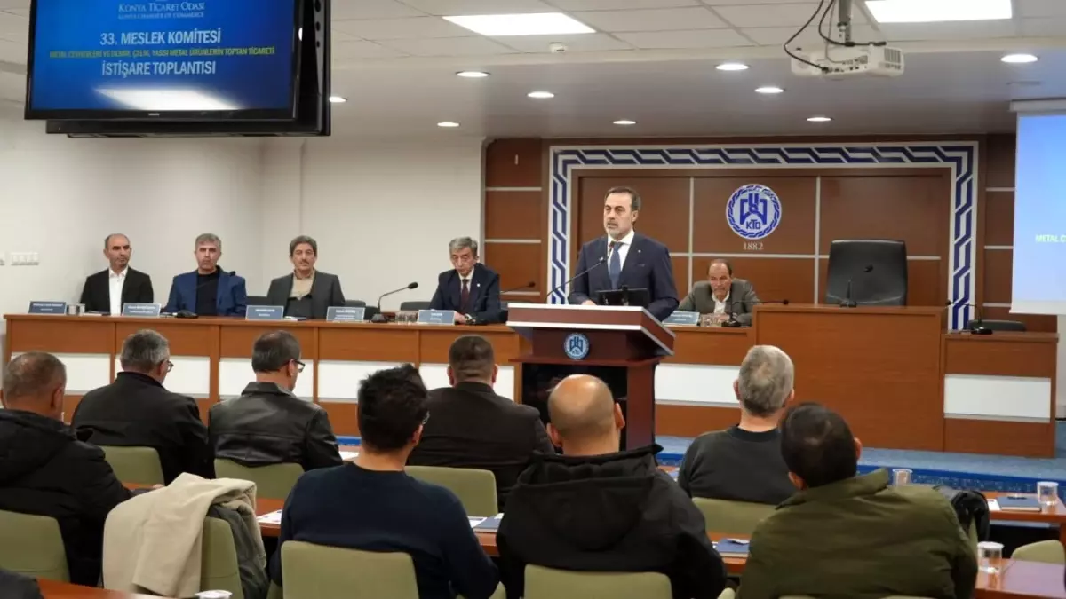 Konya Metal Ticareti için Önemli Toplantı
