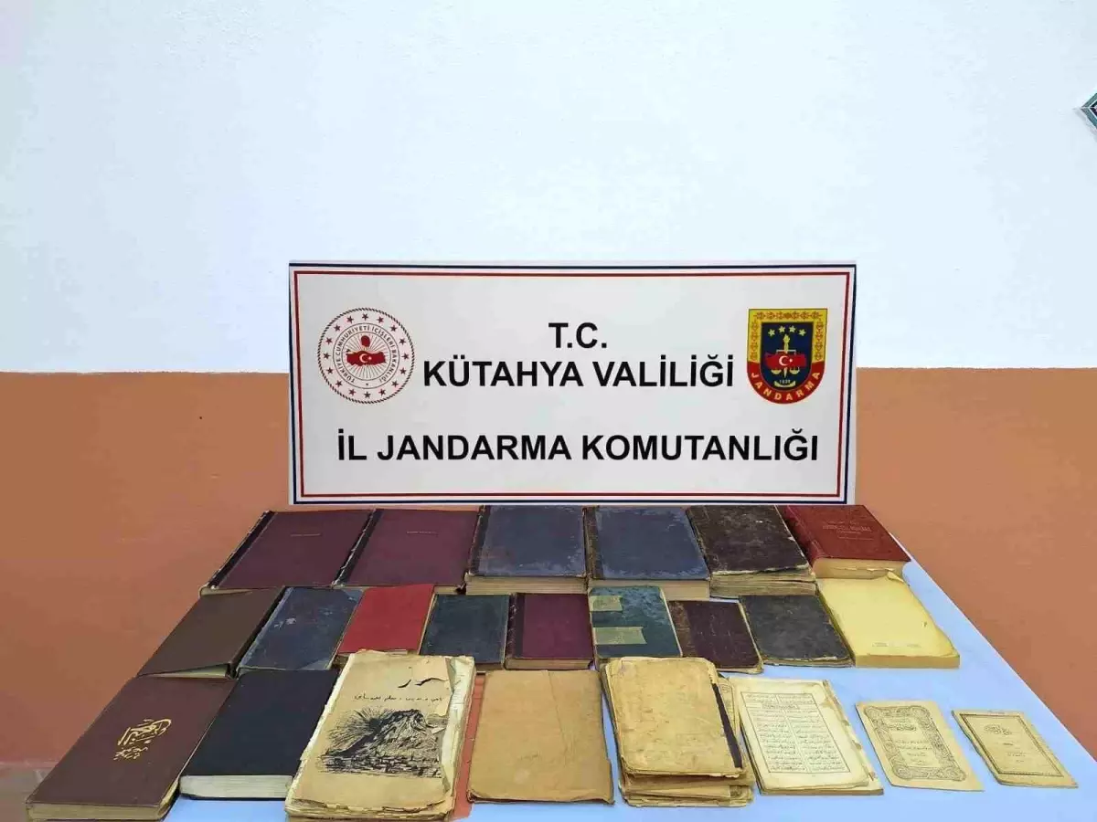 Kütahya\'da Tarihi Eser Operasyonu